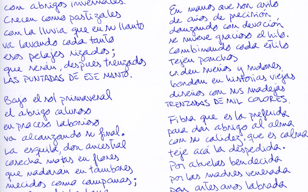 Verso a lo humano / La lana